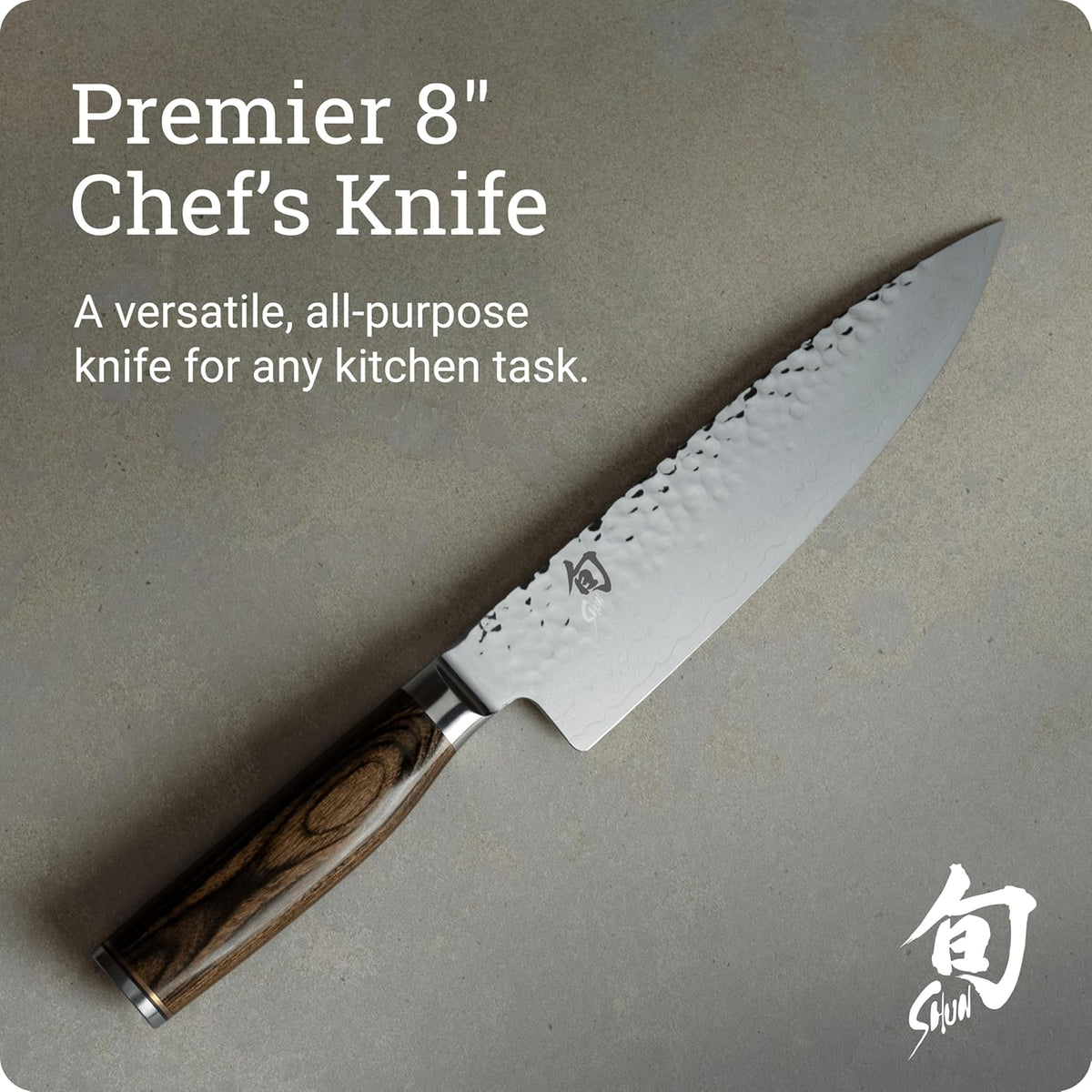 Premier Blonde 6" Chef's Knife | Handcrafted Japanese Kitchen Knife, VG-MAX Core, Damascus Stainless Steel Cladding, Pakkawood Handle