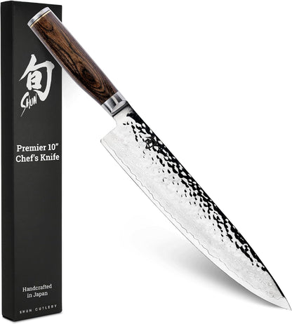 Premier Blonde 6" Chef's Knife | Handcrafted Japanese Kitchen Knife, VG-MAX Core, Damascus Stainless Steel Cladding, Pakkawood Handle