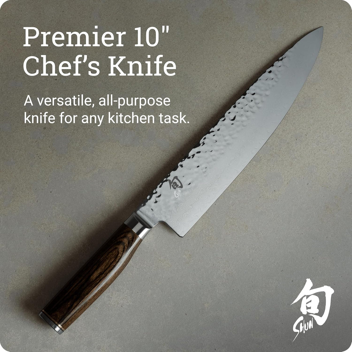 Premier Blonde 6" Chef's Knife | Handcrafted Japanese Kitchen Knife, VG-MAX Core, Damascus Stainless Steel Cladding, Pakkawood Handle