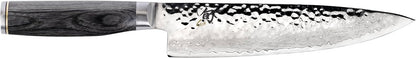 Premier Blonde 6" Chef's Knife | Handcrafted Japanese Kitchen Knife, VG-MAX Core, Damascus Stainless Steel Cladding, Pakkawood Handle