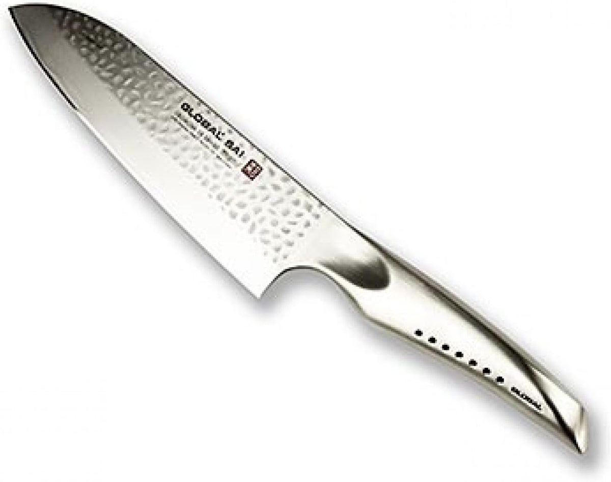 Global SAI-03, SAI Japanese Santoku Knife, 7-1/2", Stainless Steel