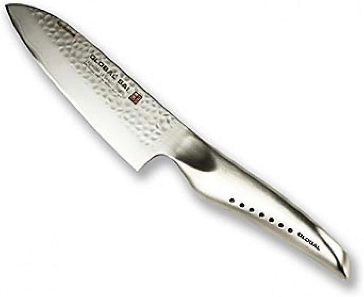 Global SAI-03, SAI Japanese Santoku Knife, 7-1/2", Stainless Steel