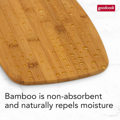 Bamboo Cutting Board 3-Pack, Eco-Friendly Knife-Friendly Boards, 6x9-Inch, 9x12-Inch, 11x15-Inch, Durable and Moisture Resistant, Perfect for Food Prep and Serving