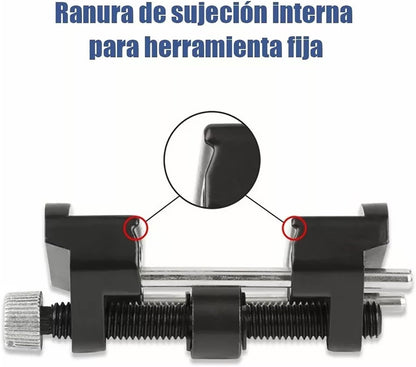 Sharpening Jig for Chisels and Planes - Cast Iron and Stainless Steel Honing Guide with Adjustable Blade Angle - Versatile Use for Woodworking Tool Sharpening
