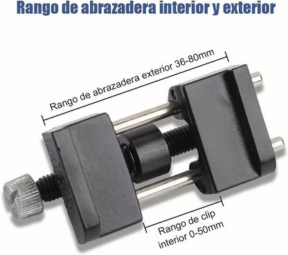 Sharpening Jig for Chisels and Planes - Cast Iron and Stainless Steel Honing Guide with Adjustable Blade Angle - Versatile Use for Woodworking Tool Sharpening