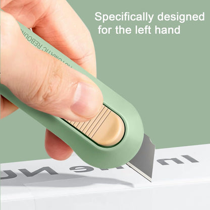 Box Cutter,Retractable Box Opener, Package Opener, Easy Slide Retractable Cute envelope opener for opening daily express boxes, envelopes, packages, paper tapes and more (4 Pcs Box Cutter)