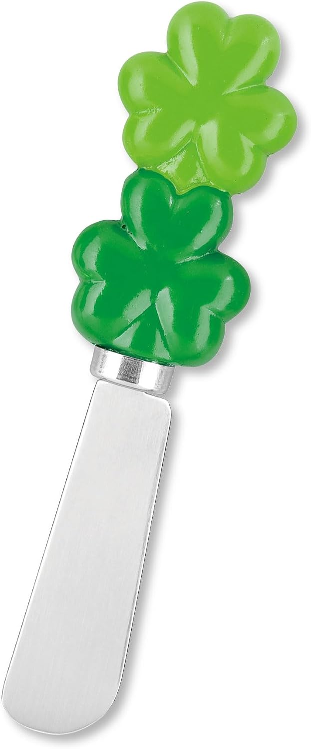 Jelly Bear Cheese Spreaders, Hand-Painted Resin Handles with Stainless Steel Blades for Spreading Cream Cheese, Butter, Jam, or Sandwich, Set of 4