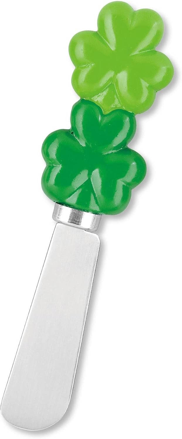 Jelly Bear Cheese Spreaders, Hand-Painted Resin Handles with Stainless Steel Blades for Spreading Cream Cheese, Butter, Jam, or Sandwich, Set of 4