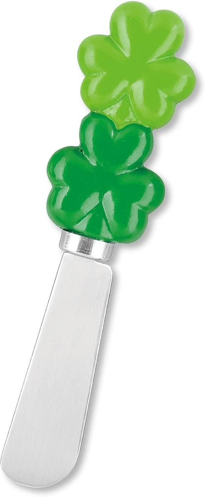 Jelly Bear Cheese Spreaders, Hand-Painted Resin Handles with Stainless Steel Blades for Spreading Cream Cheese, Butter, Jam, or Sandwich, Set of 4