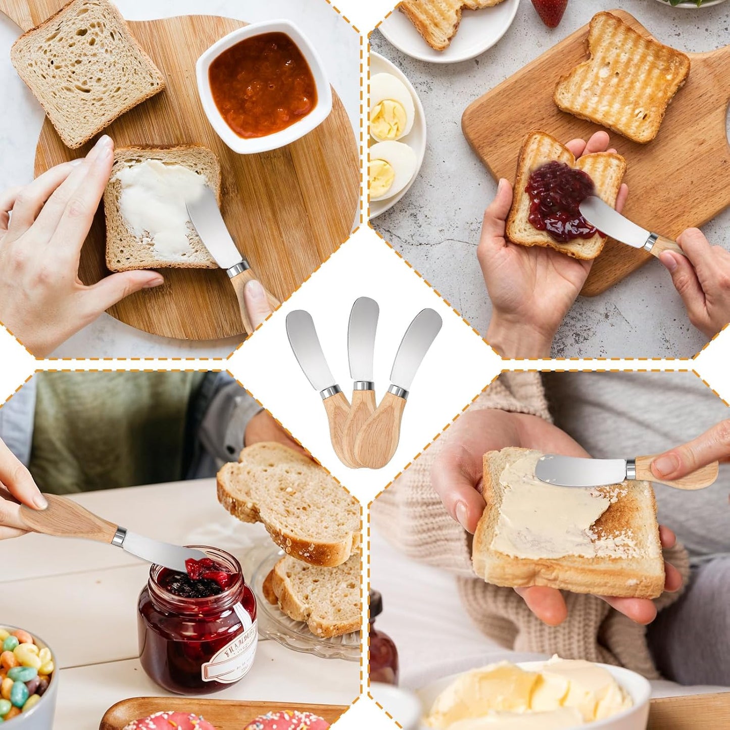 25 Pcs Cheese Spreader Knives, Butter Knife Spreader 4.7 Inch | Stainless Steel Cheese Knife Set for Charcuterie Board Sandwich Cocktail Cake Spreading Knifes