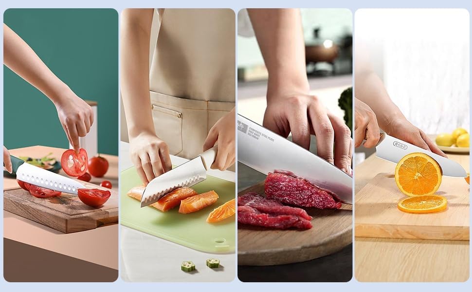 Knife Sharpening Stone Whetstone 1000 Grit Knife Sharpener Enough for Daily Sharpening Stone With 2 Non-Slip Rubber Bases,Safety and Easy to Use For Beginners