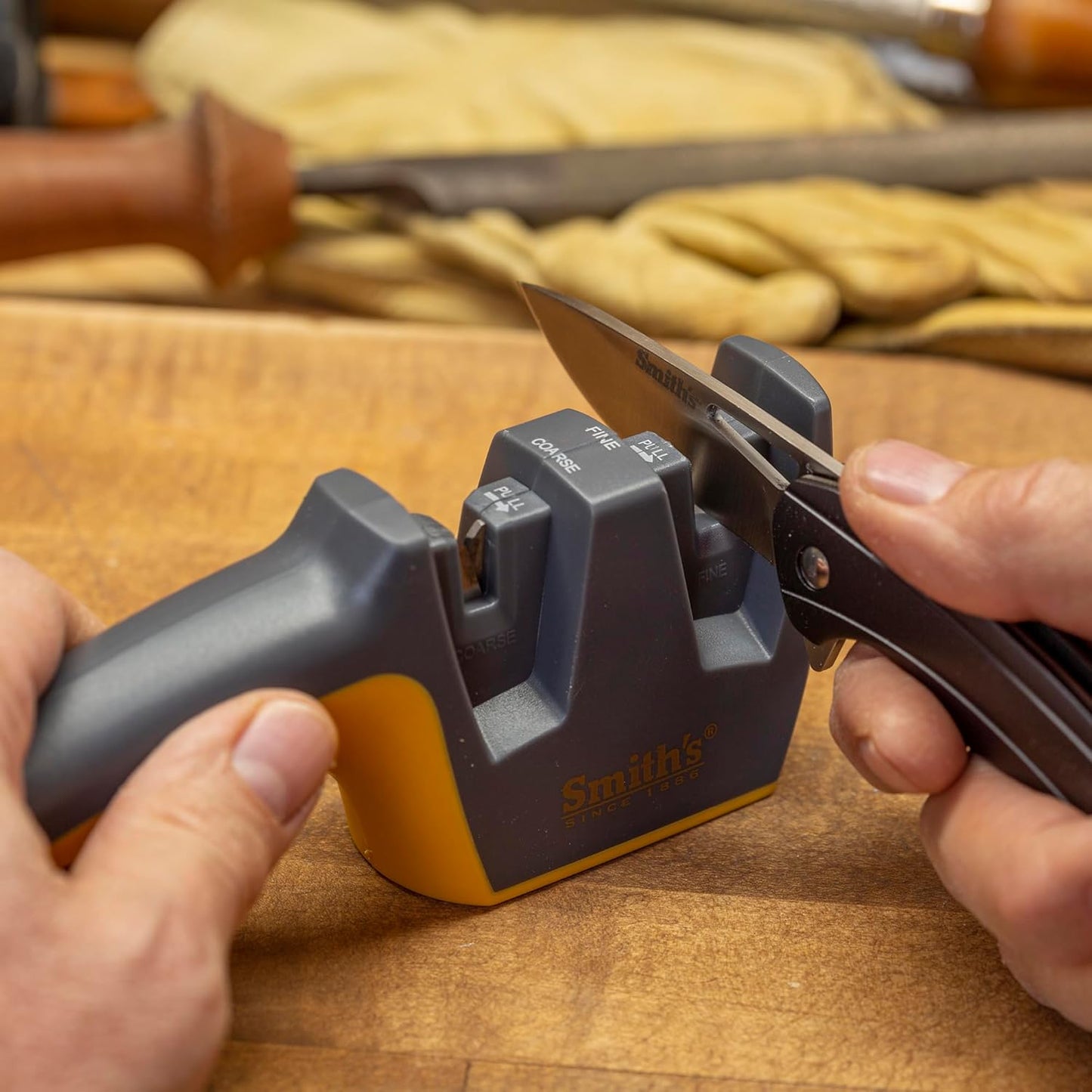 Smith’s Pull-Thru Knife Sharpener