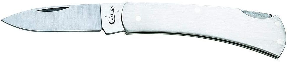 Case Cutlery 00253 Lightweight Mini Blackhorn Pocket Knife with Stainless Steel Blade, Black Synthetic