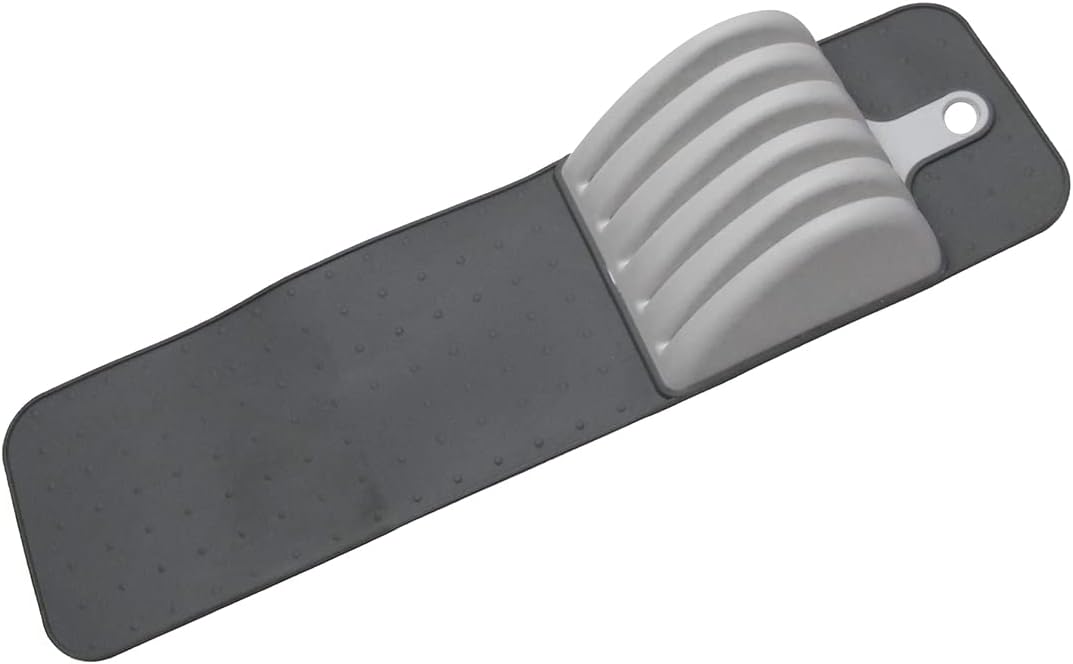 Non Slip In Drawer Knife Mat Kitchen Silverware Storage Utensil Holder Home Bin Organizer