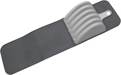 Non Slip In Drawer Knife Mat Kitchen Silverware Storage Utensil Holder Home Bin Organizer