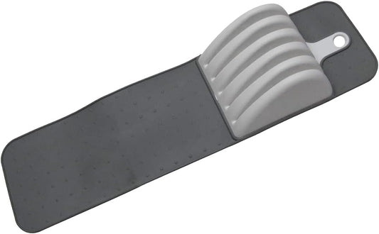 Non Slip In Drawer Knife Mat Kitchen Silverware Storage Utensil Holder Home Bin Organizer