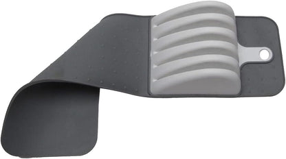 Non Slip In Drawer Knife Mat Kitchen Silverware Storage Utensil Holder Home Bin Organizer