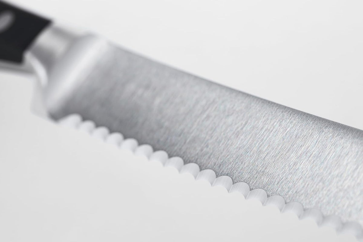 Wüsthof Classic 8" Bread Knife, Black
