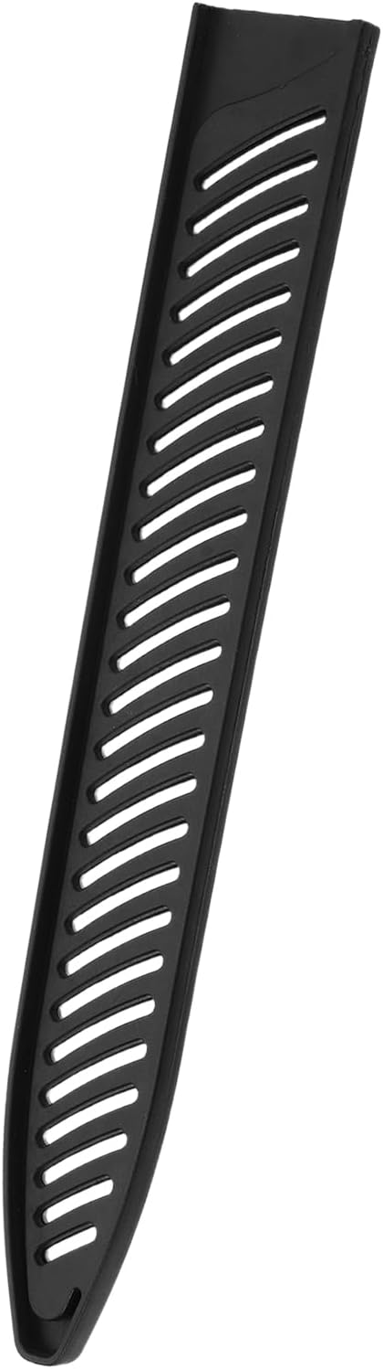 Knife Cover Sleeves Blade Edge Guards for 9.5" Carving Knife Protector Universal Blade Sheath for Kitchen, Black