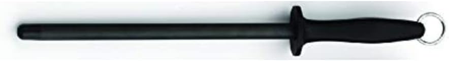Black Ceramic Sharpening Rod with Plastic Handle, 11”, 28cm