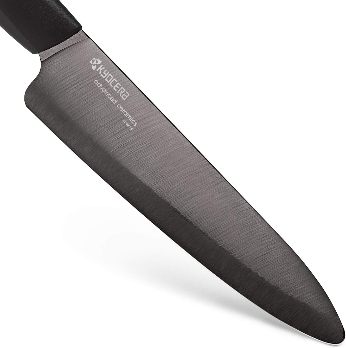 ’s Revolution 4-Piece Ceramic Knife Set: Chef Knife For Your Cooking Needs, Includes 6"Chef's Santoku, 5.5" Santoku, 4.5" Utility & 3" Paring Knives, Black