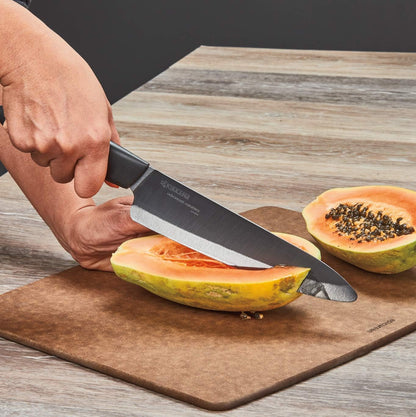 ’s Revolution 4-Piece Ceramic Knife Set: Chef Knife For Your Cooking Needs, Includes 6"Chef's Santoku, 5.5" Santoku, 4.5" Utility & 3" Paring Knives, Black