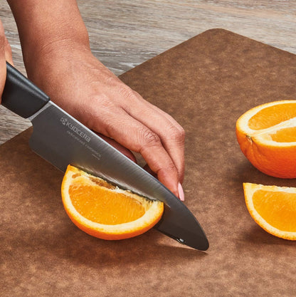 ’s Revolution 4-Piece Ceramic Knife Set: Chef Knife For Your Cooking Needs, Includes 6"Chef's Santoku, 5.5" Santoku, 4.5" Utility & 3" Paring Knives, Black