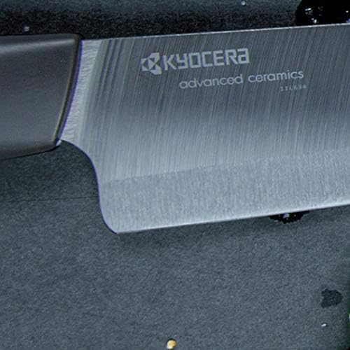 ’s Revolution 4-Piece Ceramic Knife Set: Chef Knife For Your Cooking Needs, Includes 6"Chef's Santoku, 5.5" Santoku, 4.5" Utility & 3" Paring Knives, Black