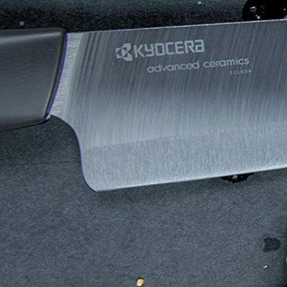 ’s Revolution 4-Piece Ceramic Knife Set: Chef Knife For Your Cooking Needs, Includes 6"Chef's Santoku, 5.5" Santoku, 4.5" Utility & 3" Paring Knives, Black