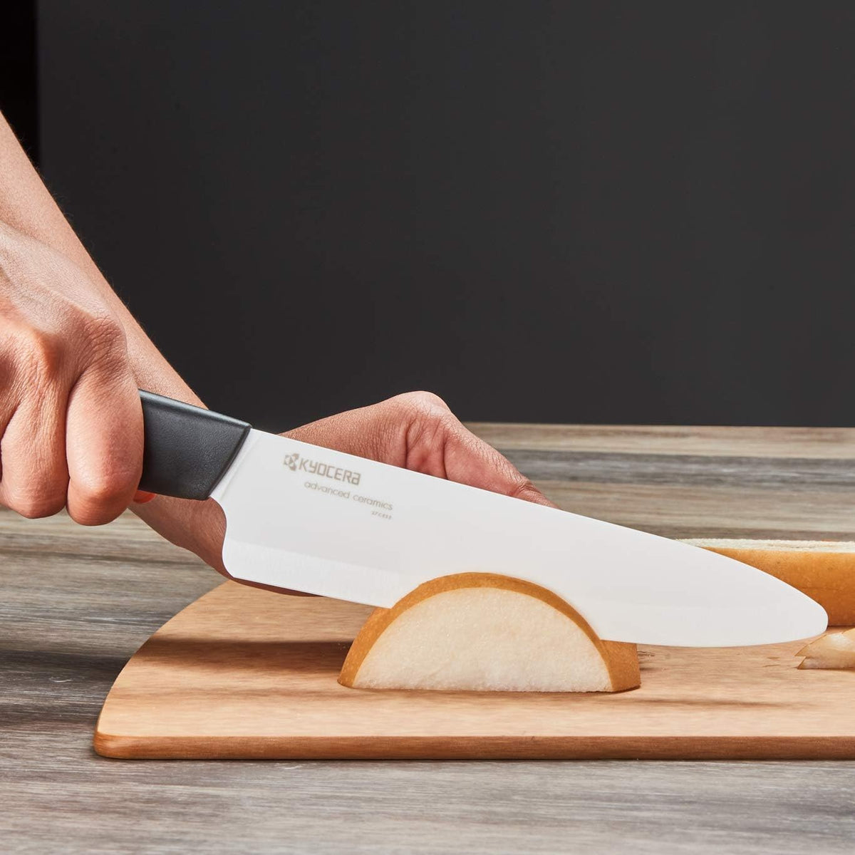 ’s Revolution 4-Piece Ceramic Knife Set: Chef Knife For Your Cooking Needs, Includes 6"Chef's Santoku, 5.5" Santoku, 4.5" Utility & 3" Paring Knives, Black
