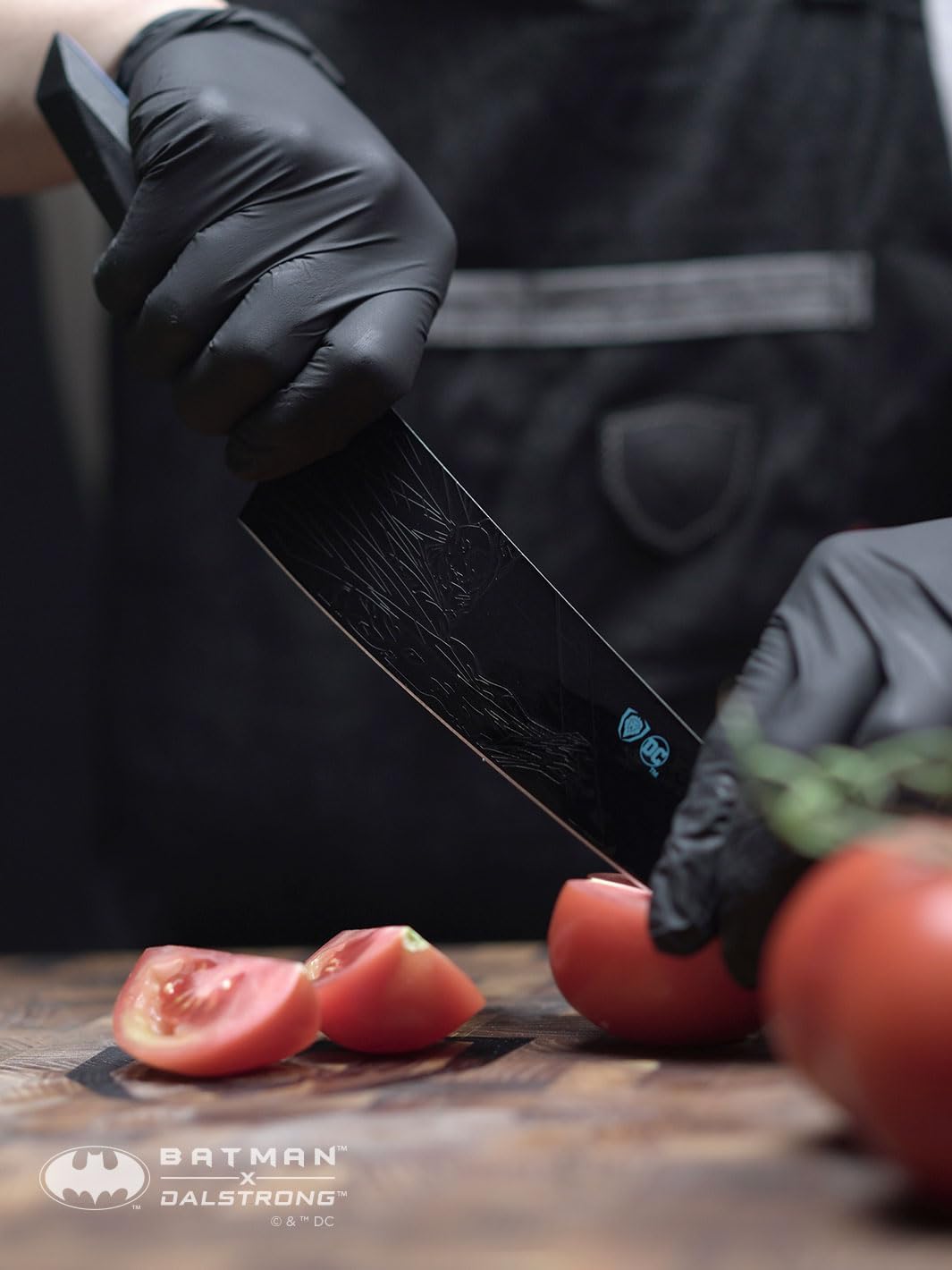 8" Chef Knife - Batman™ Official Shadow Black DC Edition