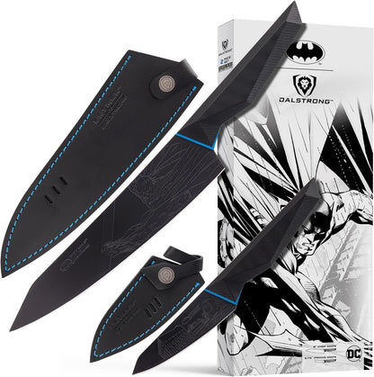 8" Chef Knife - Batman™ Official Shadow Black DC Edition