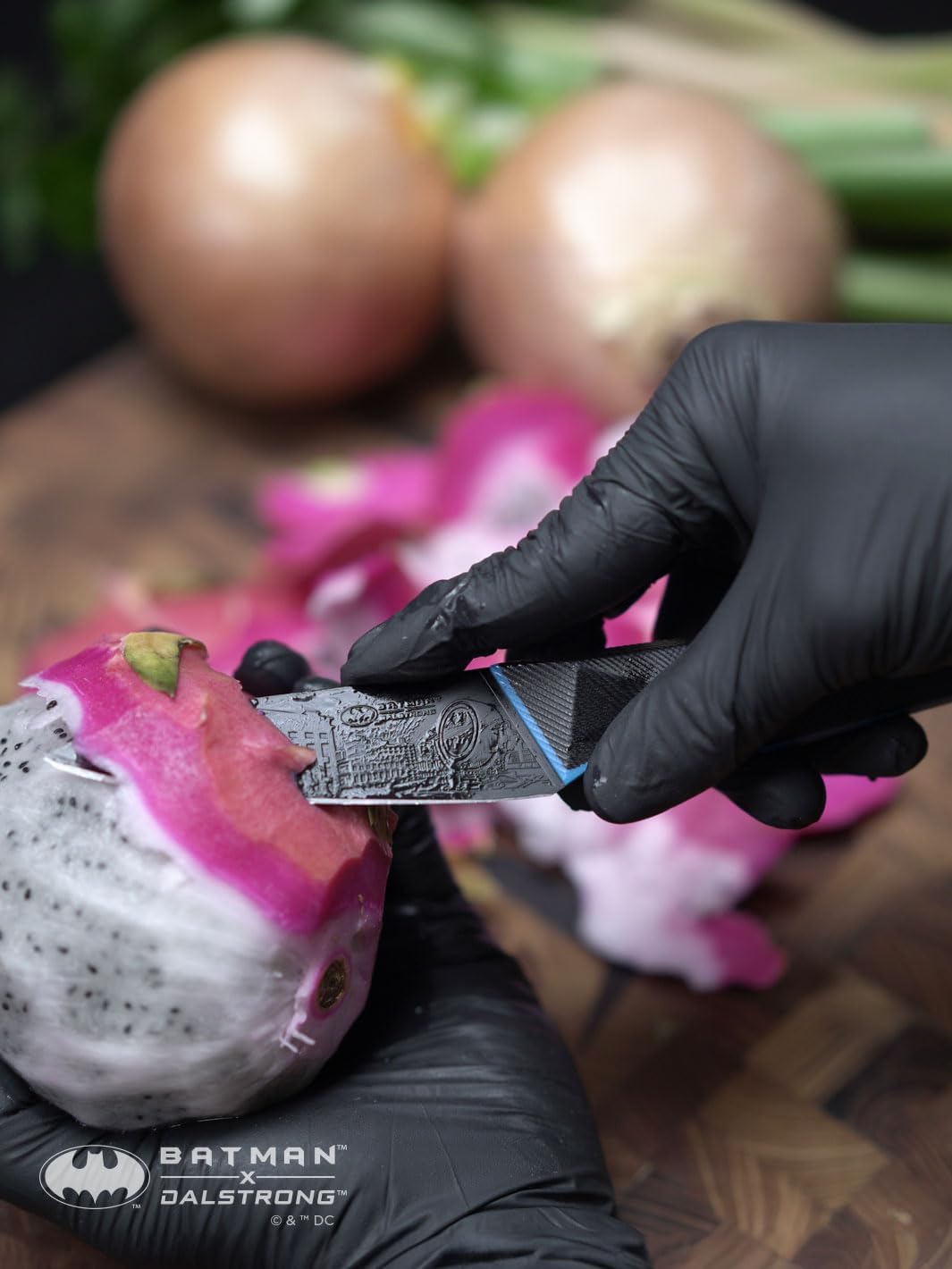 8" Chef Knife - Batman™ Official Shadow Black DC Edition