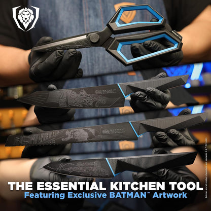 8" Chef Knife - Batman™ Official Shadow Black DC Edition