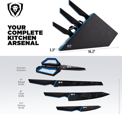 8" Chef Knife - Batman™ Official Shadow Black DC Edition