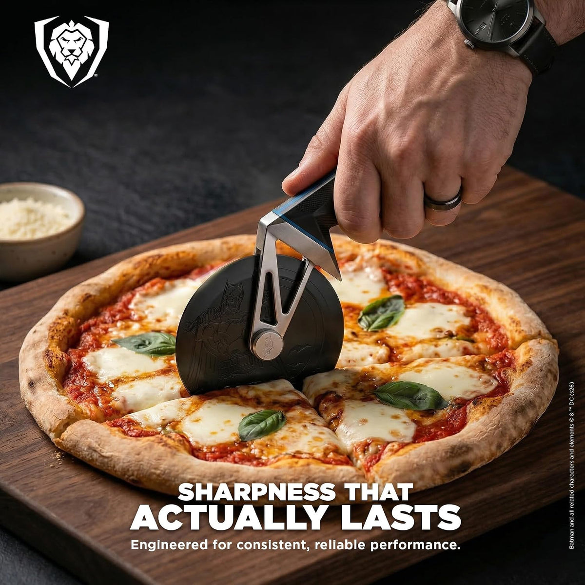 8" Chef Knife - Batman™ Official Shadow Black DC Edition