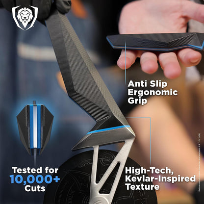8" Chef Knife - Batman™ Official Shadow Black DC Edition