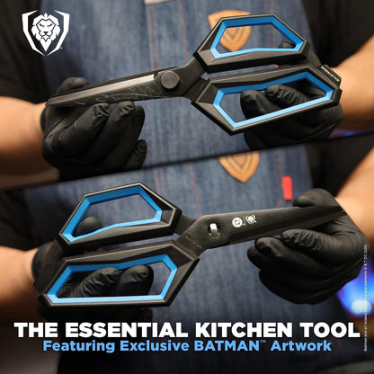 8" Chef Knife - Batman™ Official Shadow Black DC Edition