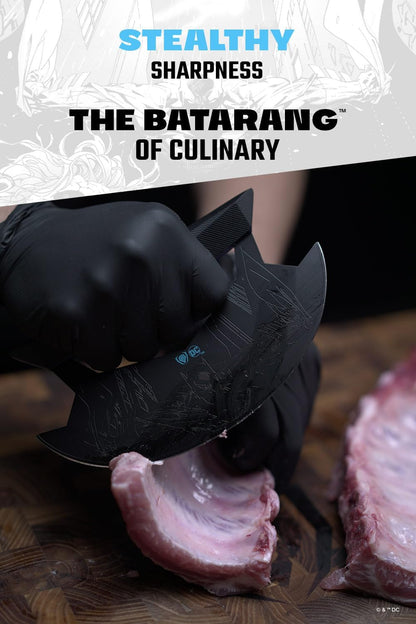 8" Chef Knife - Batman™ Official Shadow Black DC Edition