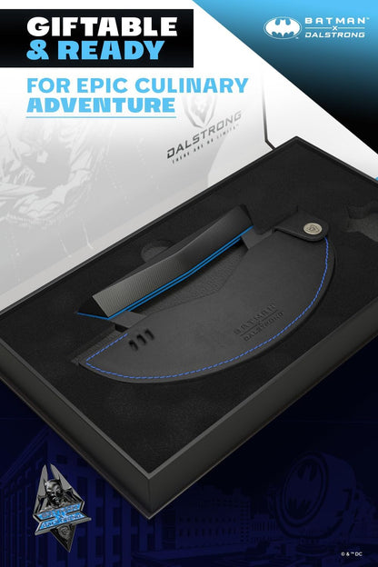8" Chef Knife - Batman™ Official Shadow Black DC Edition