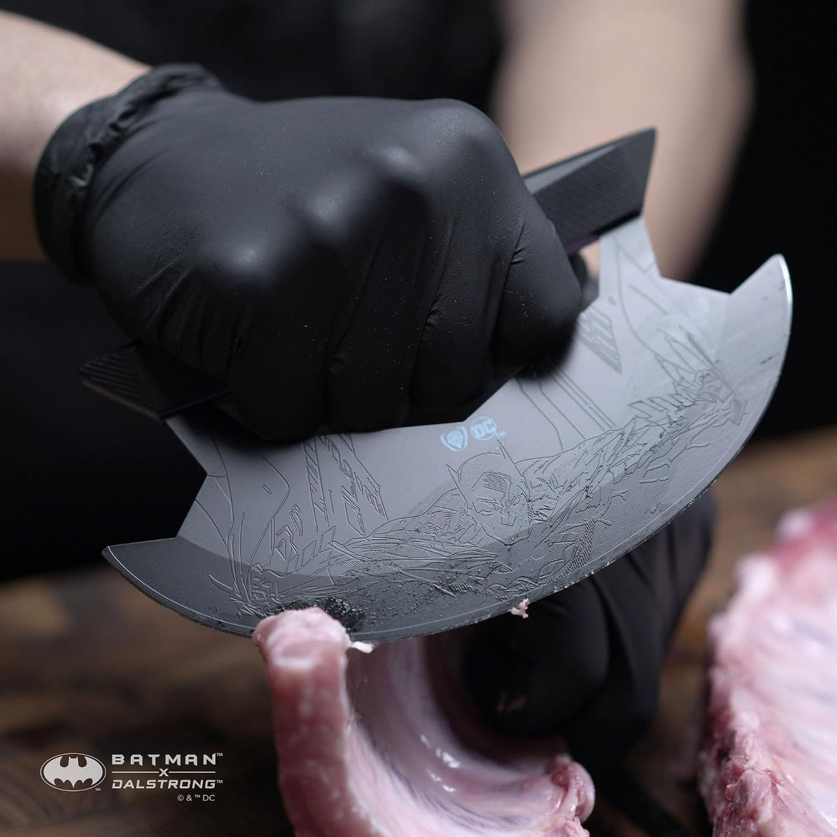 8" Chef Knife - Batman™ Official Shadow Black DC Edition