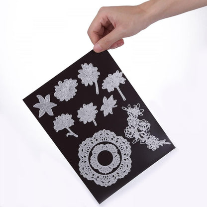 10 PCS 7x5inch Rubber Soft Magnet Sheet for Metal Cutting Dies Storage Orangize Crafts Tool Scrapbooking Arts and Crafts Flexible Placement Mats 0.5mm Thickness