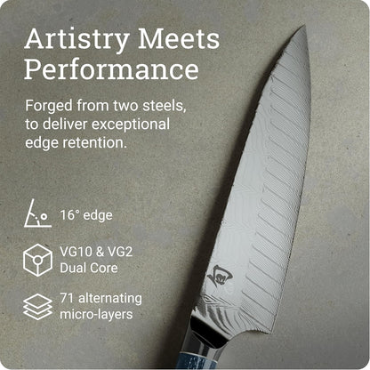 Shiranami 8" Chef's Knife