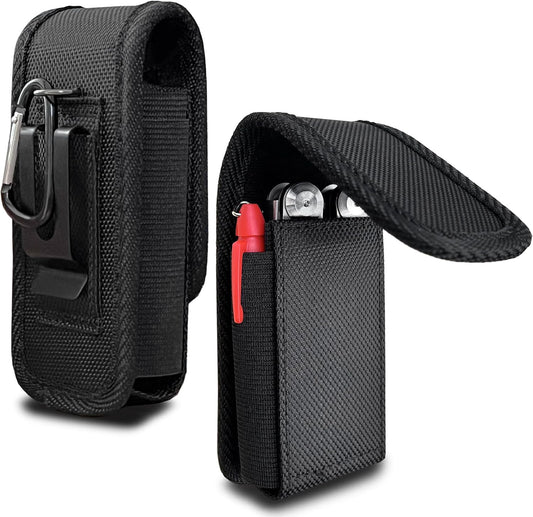 Multitool Sheath Nylon Belt Clip Holster-Magnetic Closure EDC Tactical Pouch Compatible with Leatherman Folding Tool, Pocket Knife Organizer, Multi-Purpose Waist Tool Holder for Camping Hiking