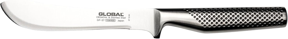 Global GF-27-7 inch, 16cm Heavyweight Butcher's Knife, 7 inch, Stainles Steel