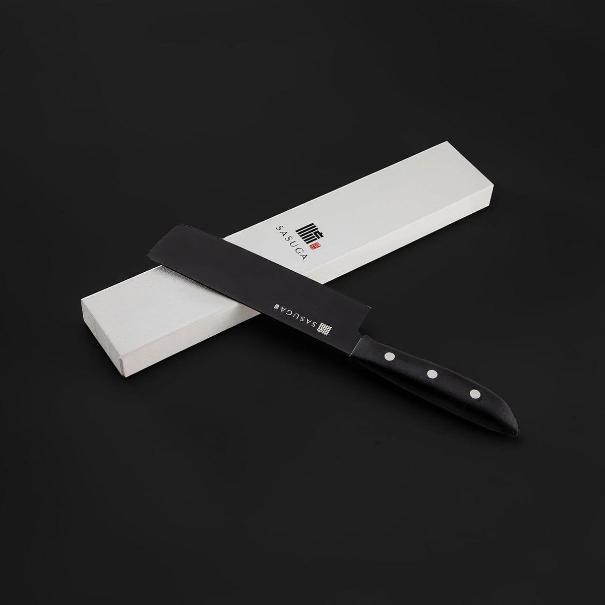 Lightweigth Japanese Nakiri Vegetable Knife 165 mm – Made in Japan | Molybdenum-Vanadium Stainless Steel | Flat Blade for Precise Vegetable Cutting