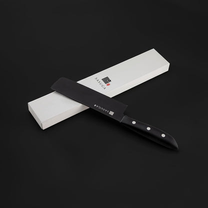 Lightweigth Japanese Nakiri Vegetable Knife 165 mm – Made in Japan | Molybdenum-Vanadium Stainless Steel | Flat Blade for Precise Vegetable Cutting