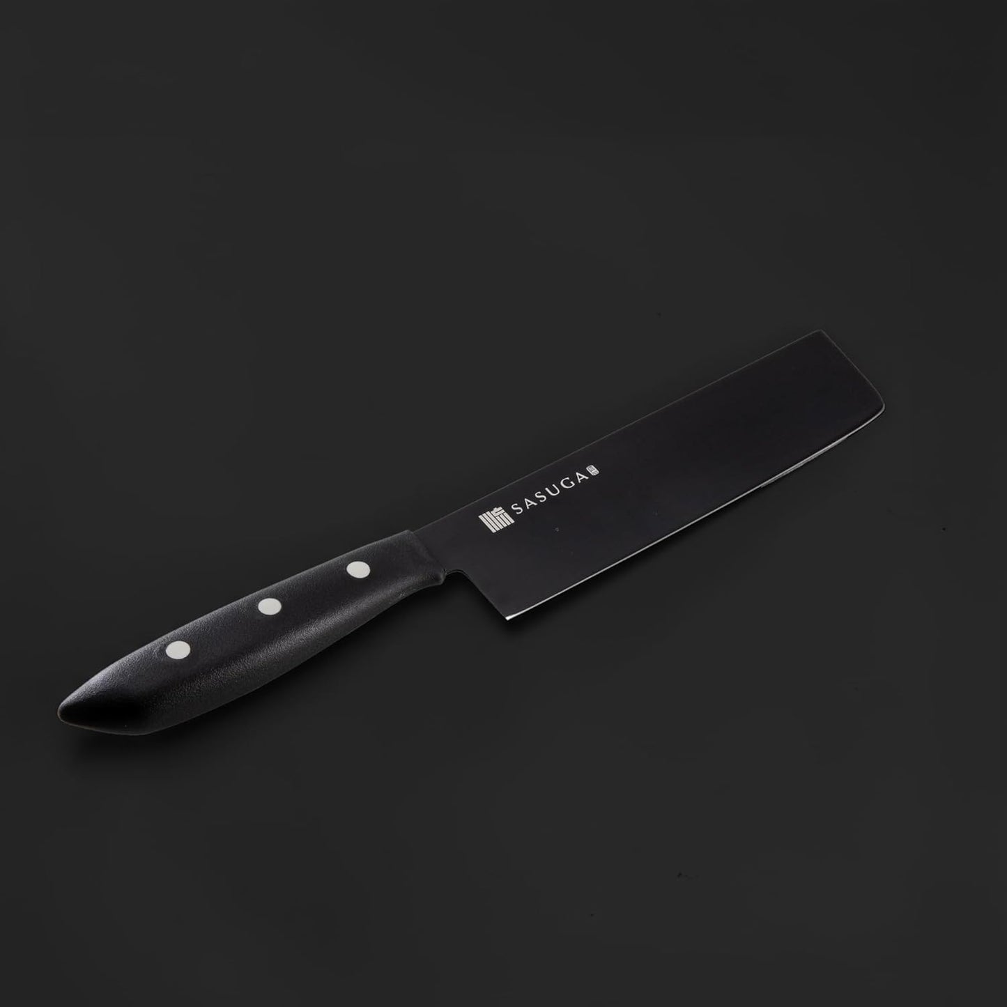 Lightweigth Japanese Nakiri Vegetable Knife 165 mm – Made in Japan | Molybdenum-Vanadium Stainless Steel | Flat Blade for Precise Vegetable Cutting