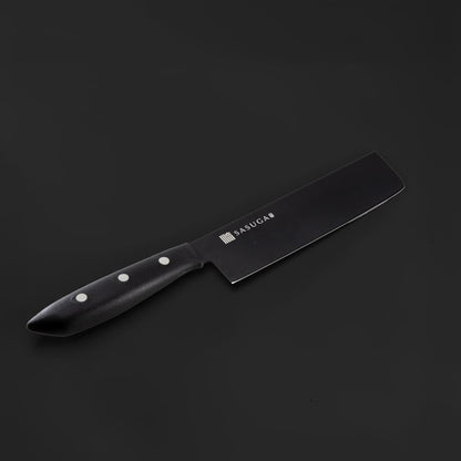 Lightweigth Japanese Nakiri Vegetable Knife 165 mm – Made in Japan | Molybdenum-Vanadium Stainless Steel | Flat Blade for Precise Vegetable Cutting