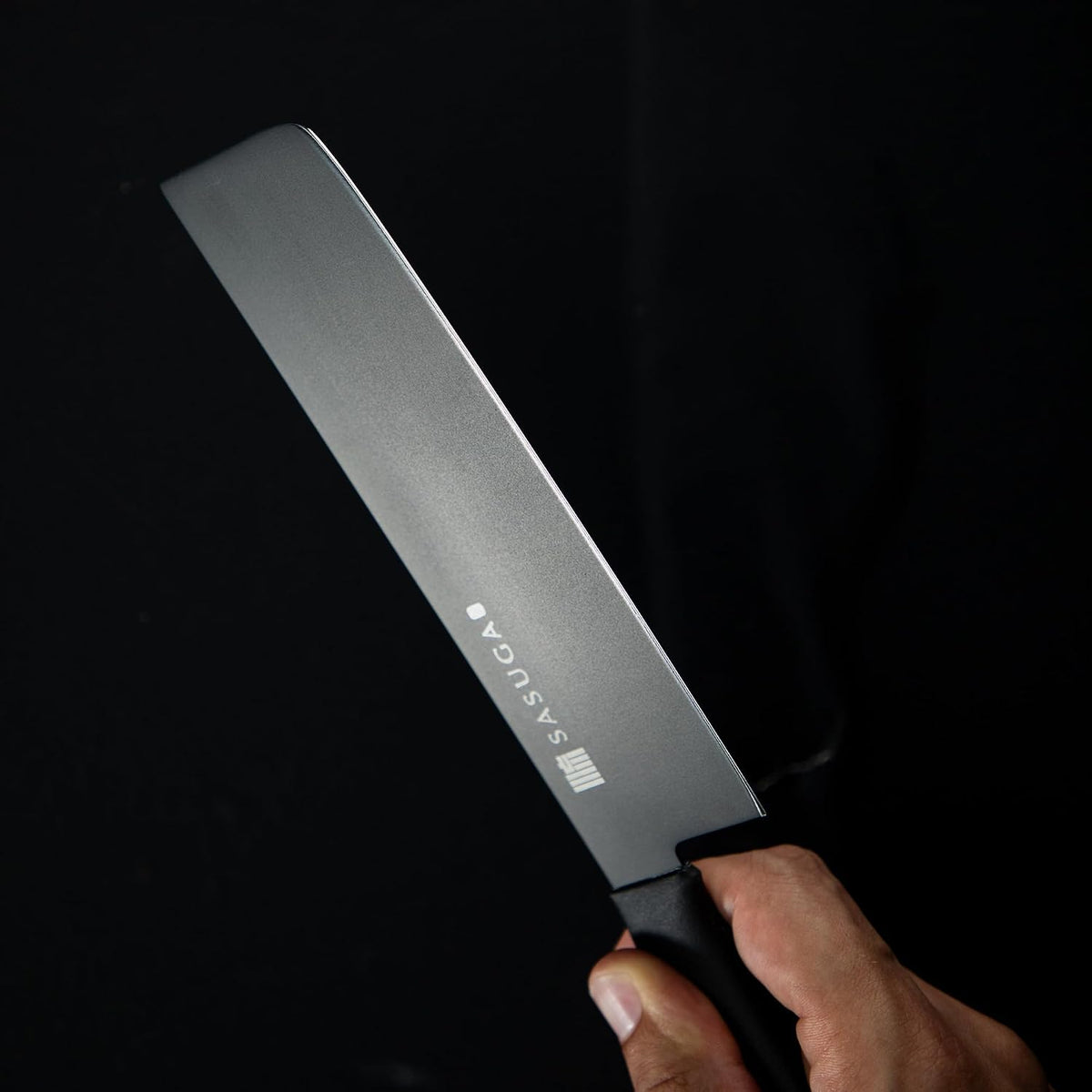 Lightweigth Japanese Nakiri Vegetable Knife 165 mm – Made in Japan | Molybdenum-Vanadium Stainless Steel | Flat Blade for Precise Vegetable Cutting